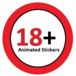 18+ Animated Stickers for WhatsApp