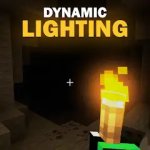 Dynamic Light Mod Minecraft PE — мод на факел в левой руке