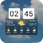 Sense Flip Clock & Weather