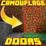 Мод камуфляжные двери для MCPE