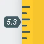 Линейка (Ruler App) на телефоне в сантиметрах