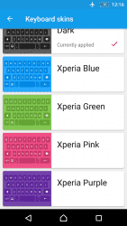 Клавиатура Xperia