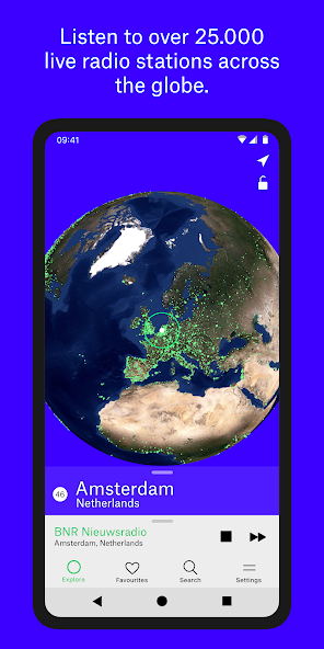 Скачать приложение Radio Garden - радиостанции на карте мира онлайн нателефон Андроид бесплатно на русском языке