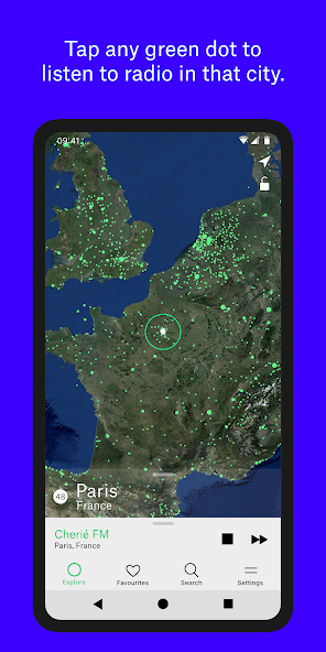 Скачать приложение Radio Garden - радиостанции на карте мира онлайн нателефон Андроид бесплатно на русском языке
