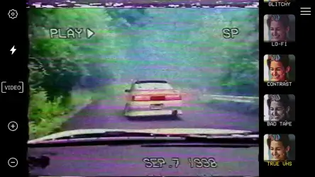 True VHS: Dazz cam и глитч фильтры