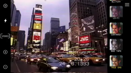 True VHS: Dazz cam и глитч фильтры