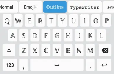 Fonts Keyboard - красивые шрифты для клавиатуры