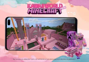 Kawaii World Pink Minecraft