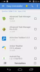 Easy Uninstaller для удаления приложений