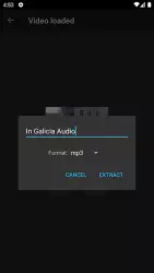 Extract Audio from Video - звук из видео