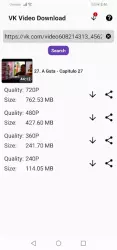 VK Video downloader