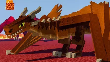 Ice and Fire Mod Minecraft (Лед и огонь)
