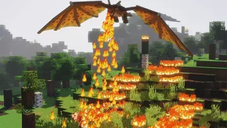 Ice and Fire Mod Minecraft (Лед и огонь)