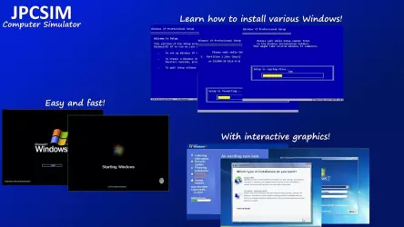 JPCSIM - симулятор Windows