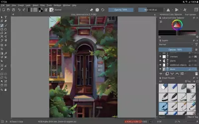 Krita для рисования