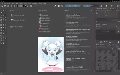 Krita для рисования