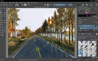 Krita для рисования