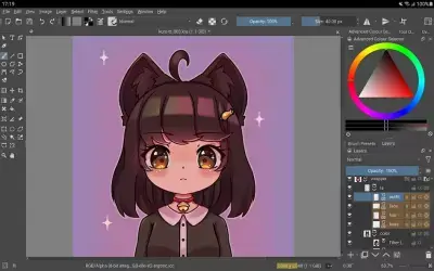 Krita для рисования