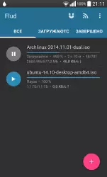 Flud - торрент-клиент