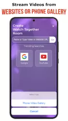 Watch Together - совместный просмотр видео