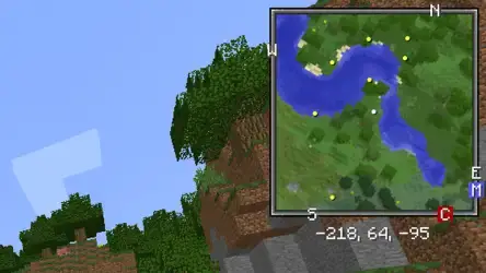 Мод мини-карты Xaero Minecraft
