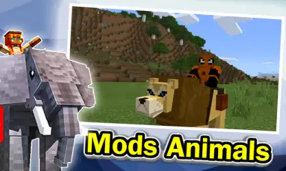 Животные мод для Minecraft PE