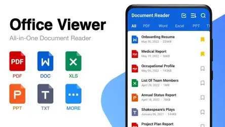 Документы: PDF, Word, Excel, PPT