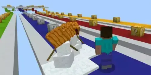 Карты Лаки блоки в Майнкрафте