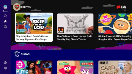 YouTube for Android TV