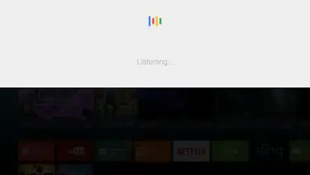Google app for Android TV