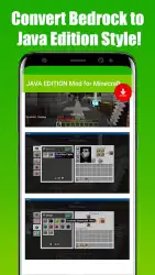JAVA EDITION Mod for Minecraft