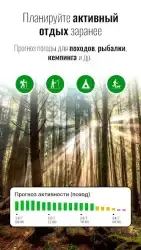 Прозрачные часы и погода