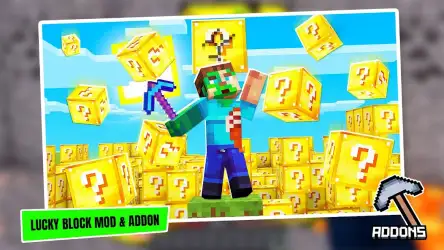 Lucky Blocks Mod & Addon для Minecraft
