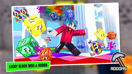 Lucky Blocks Mod & Addon для Minecraft