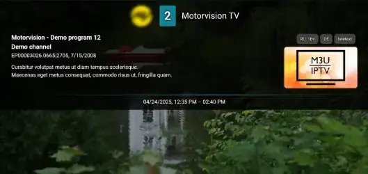 M3U IPTV