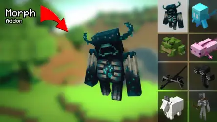 Morph mod for Minecraft — превращение в мобов