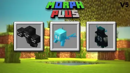 Morph mod for Minecraft — превращение в мобов