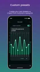 Wavelet: headphone specific EQ