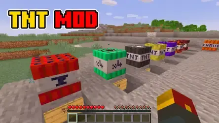 TNT MOD для Майнкрафт
