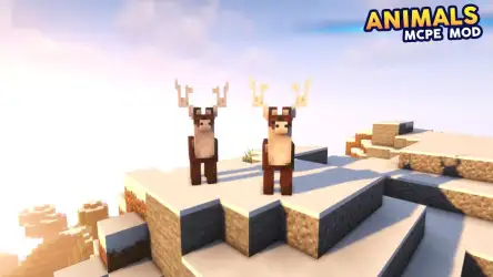 Мод на животных для Minecraft PE