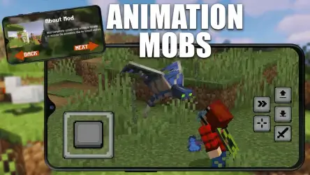 Моды мобы анимации Minecraft