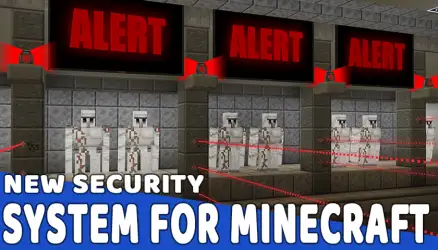 Мод камеры безопасности на Майнкрафт