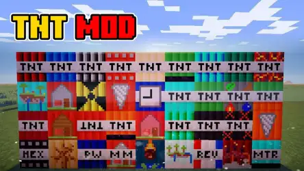TNT MOD для Майнкрафт