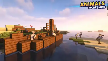 Мод на животных для Minecraft PE