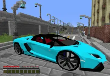 Cars for Minecraft Mod — мод на машины