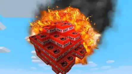 Моды TNT для Minecraft PE — мод на динамит