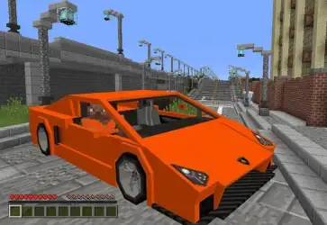 Cars for Minecraft Mod — мод на машины