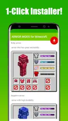 ARMOR MODS for Minecraft — мод на броню