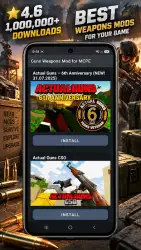 Guns Weapons Mod for MCPE — оружие для Майнкрафт