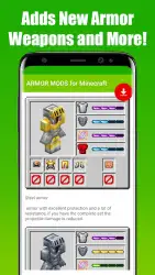ARMOR MODS for Minecraft — мод на броню
